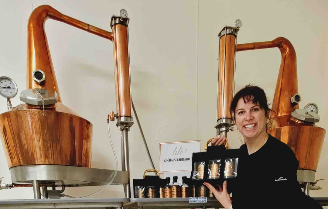 Try the Trio of Spirits King Island Distillery Tasmania Gin, Vodka & Whisky Taster Gift Pack