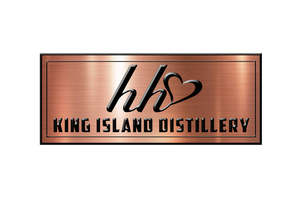 Labelling hh♡ King Island Distillery Tasmania Australia