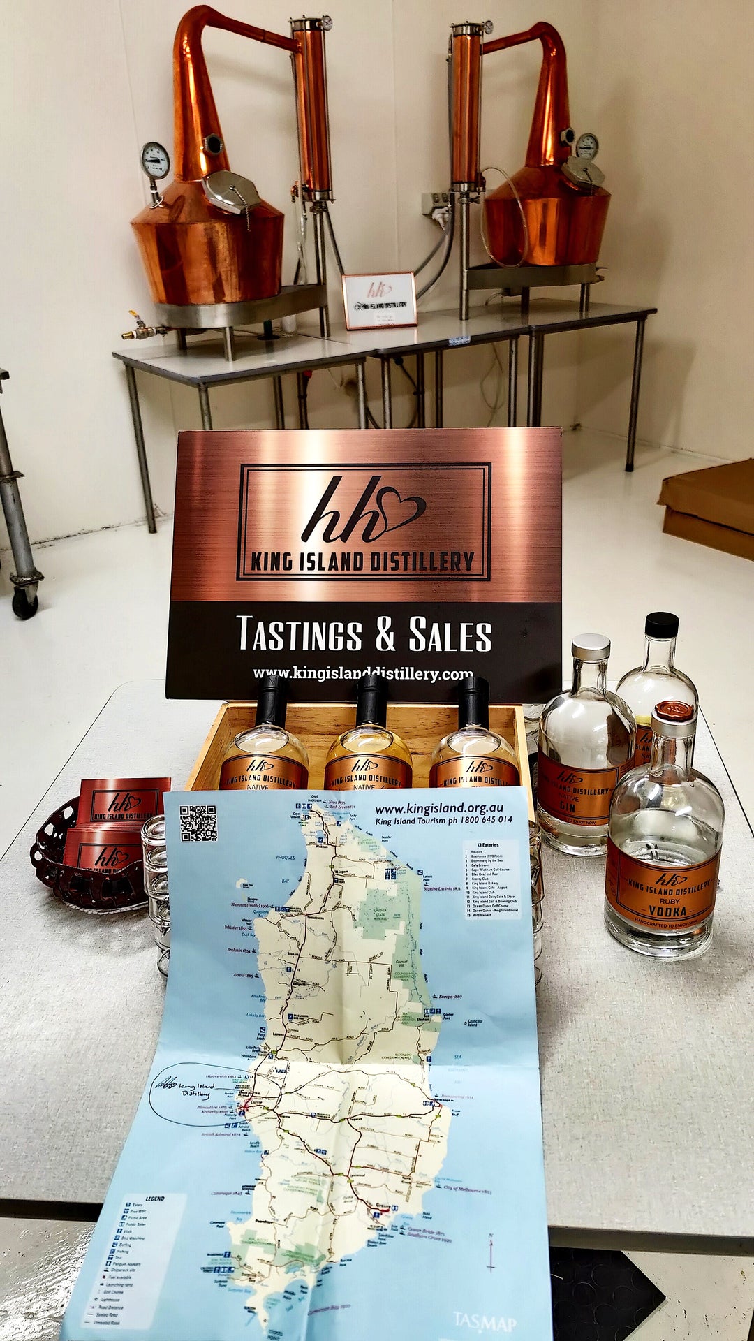 Visit Heidi's King Island Distillery