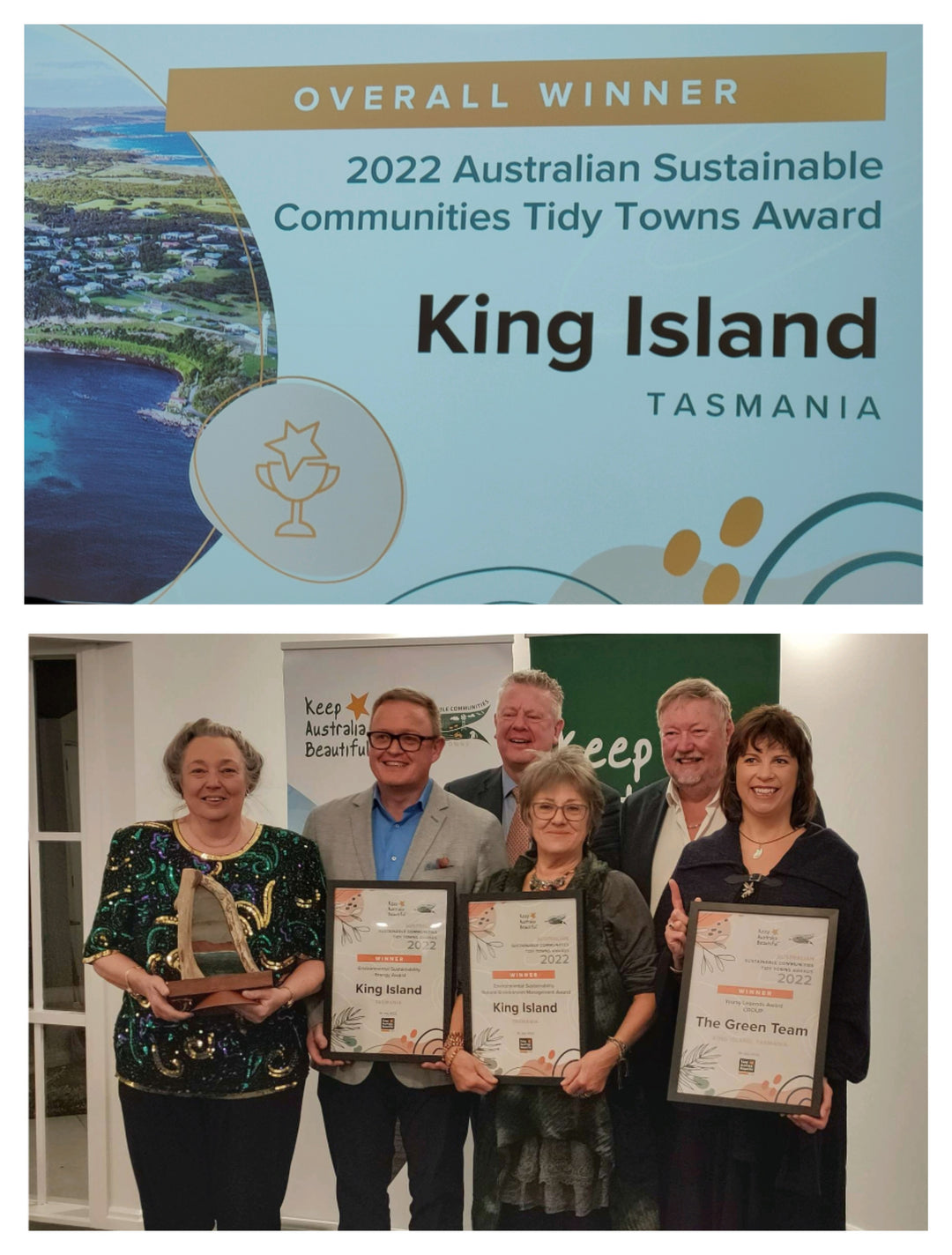 King Island wins