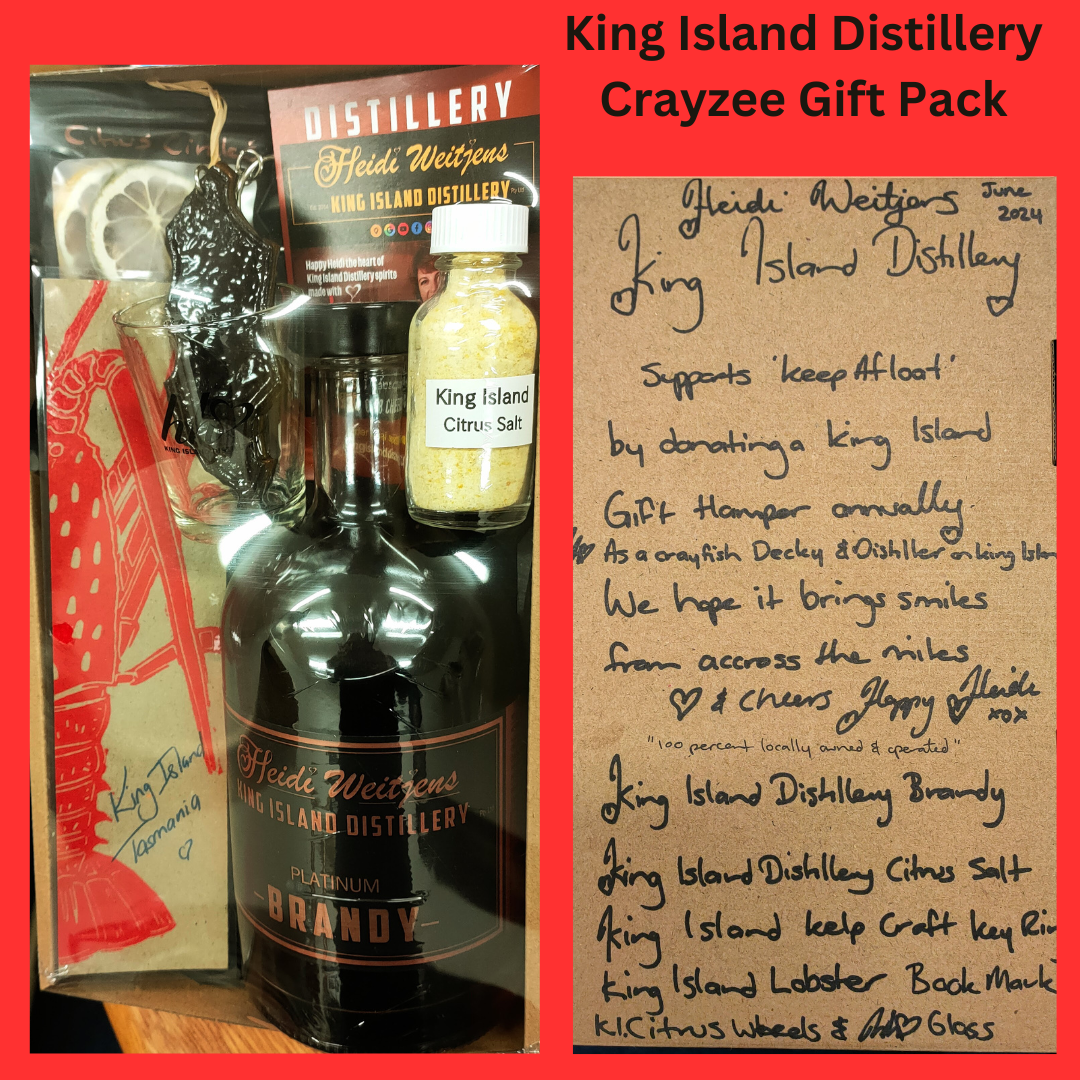 King Island Distillery Brandy Crayzee Gift Pack