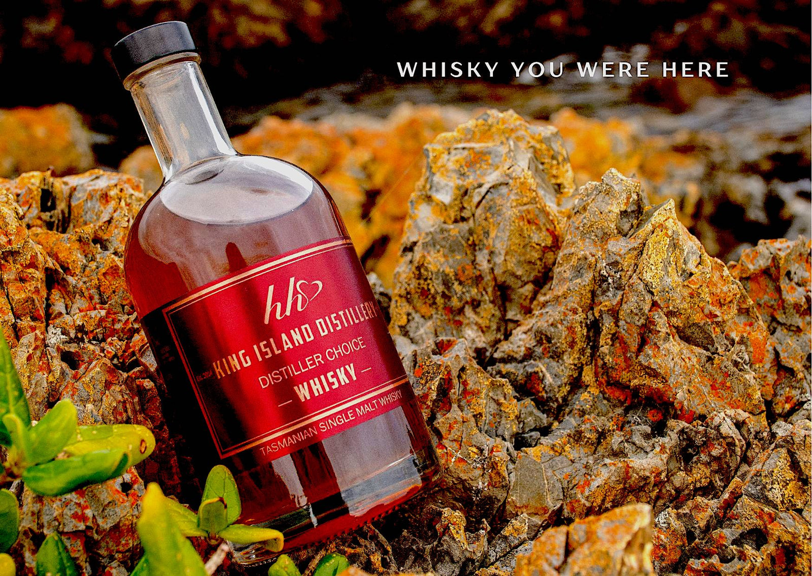 King Island Distillery single malt whisky on the rocks. Cheers to the moment!