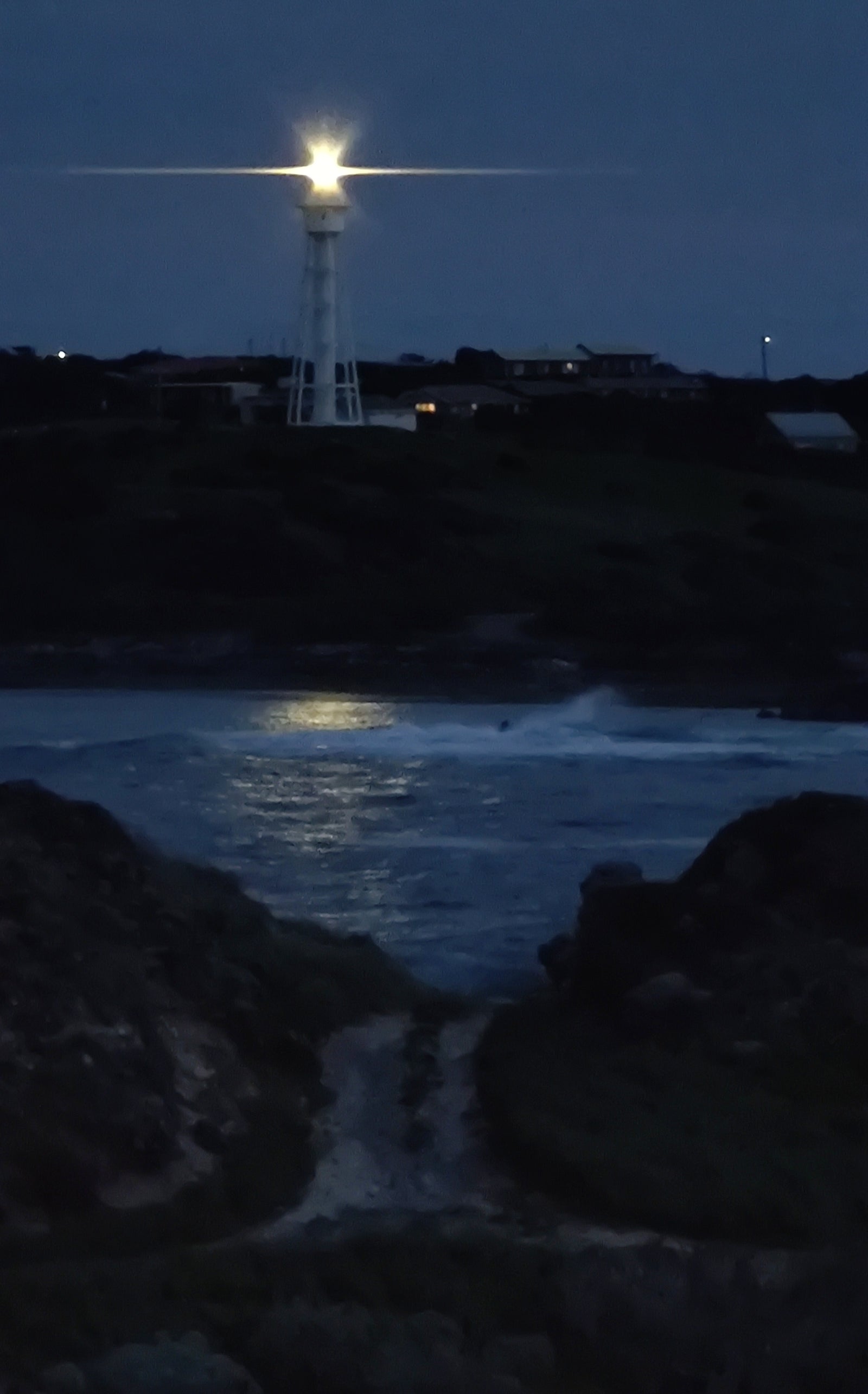 Lighting up the way King Island, Tasmania.