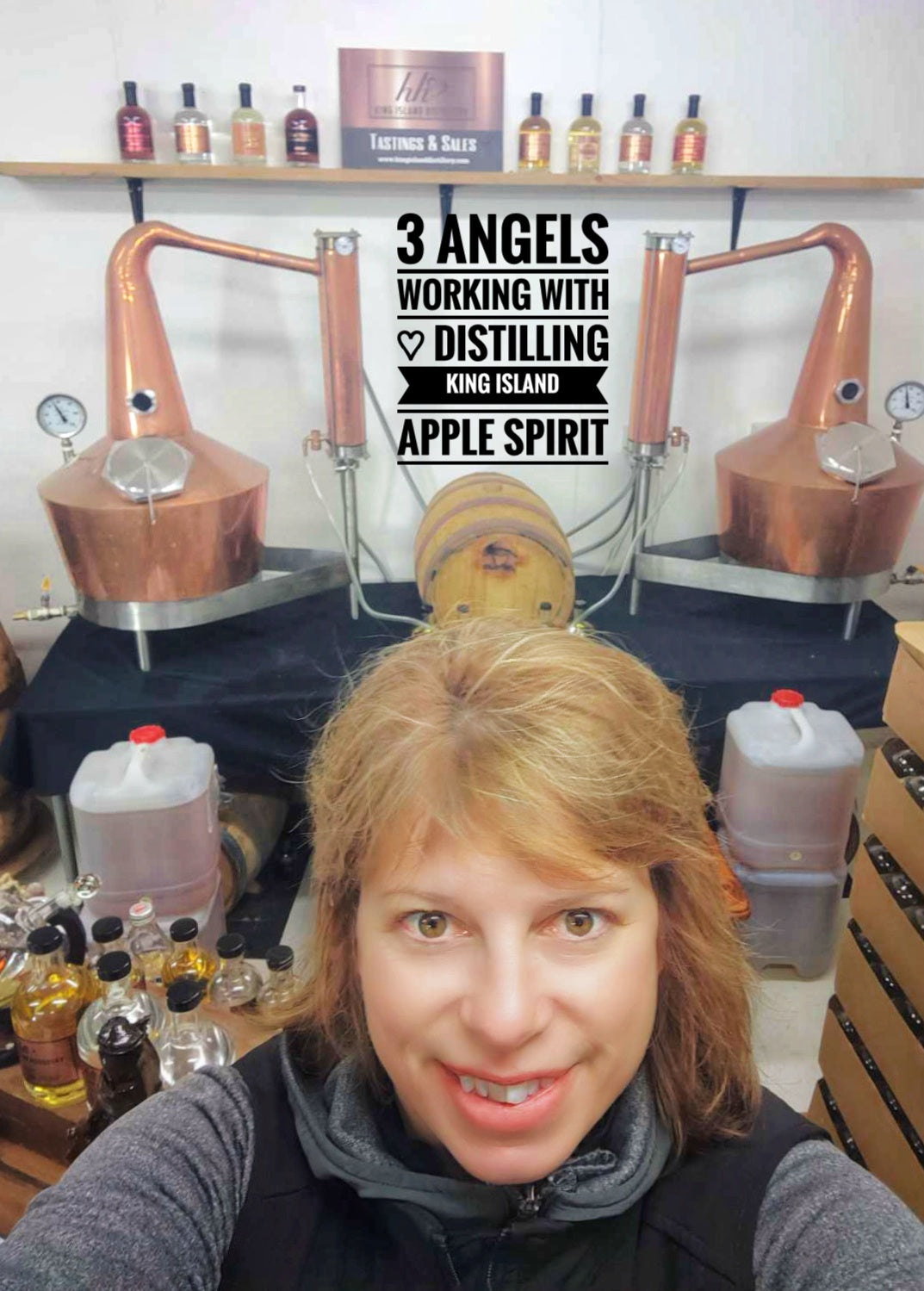 Distilling King Island Apples