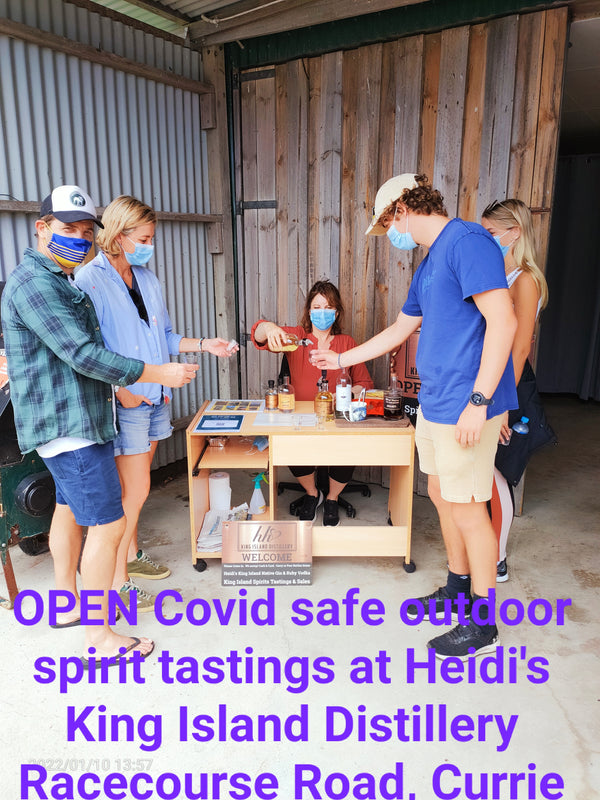How Heidi's distillery is Covid safe for visitors, open daily