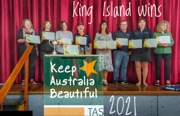 King Island wins tidy and sustainable town of Tasmania in Keep Australia Beautiful