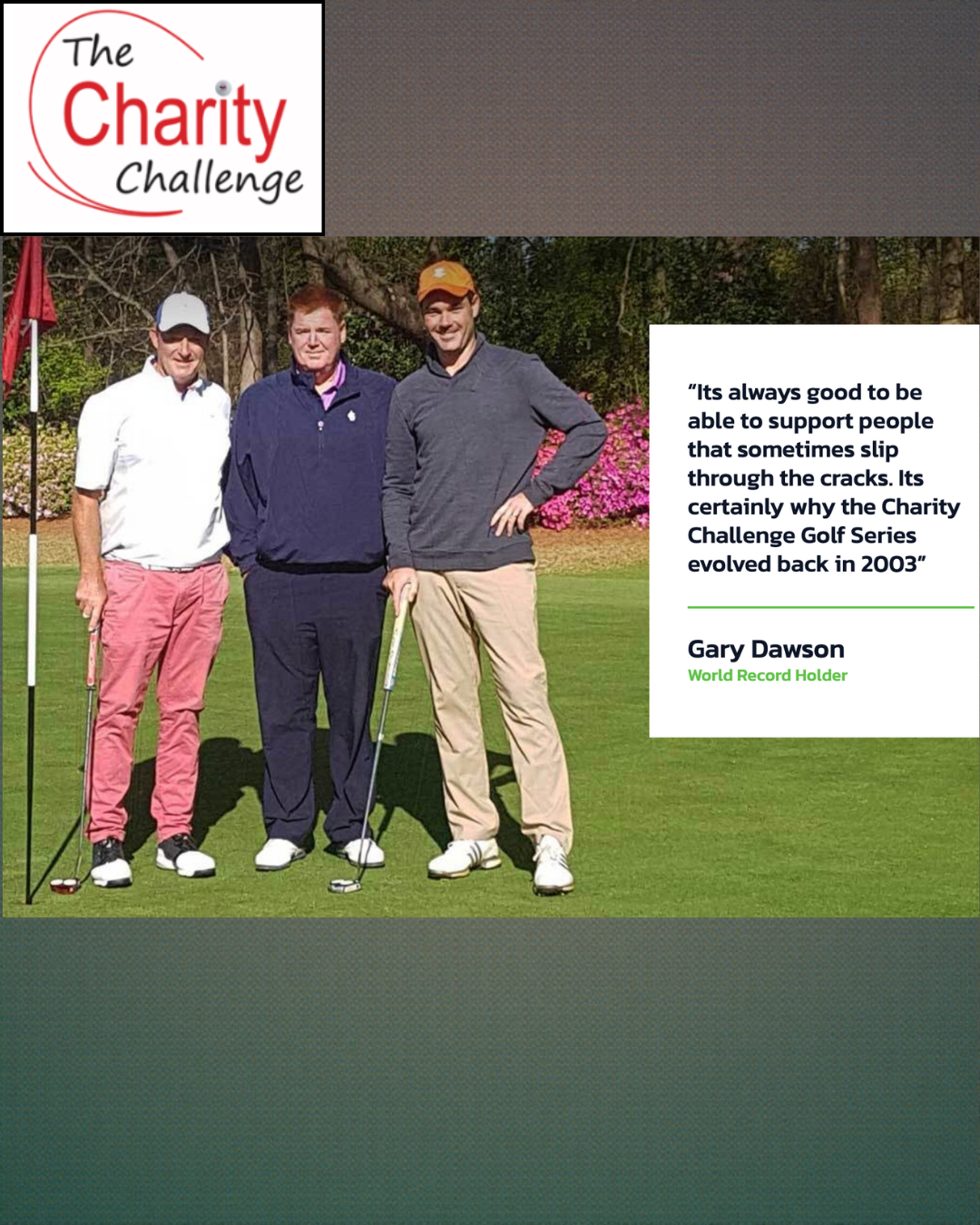 Pro Golfers give back