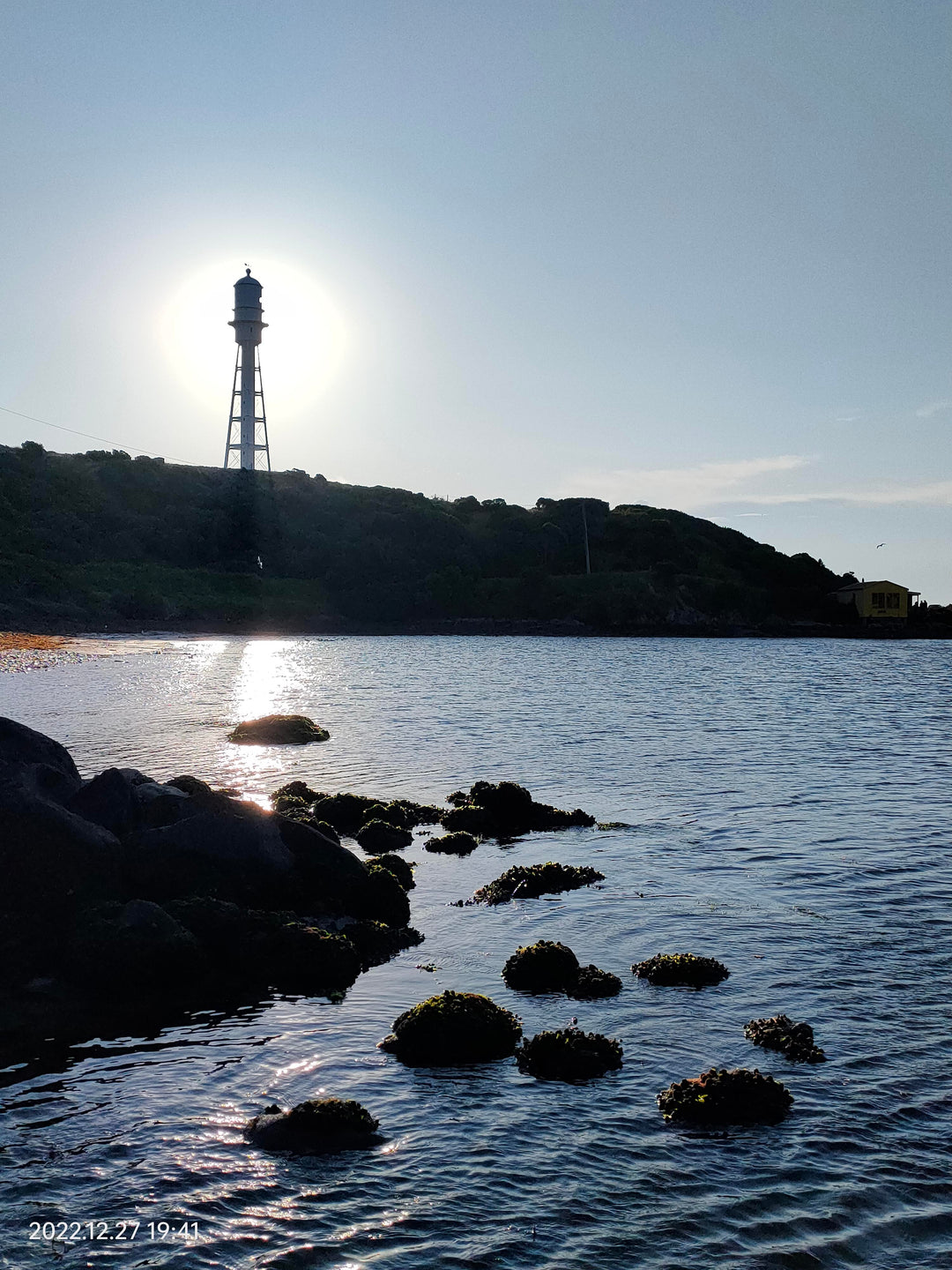 Climbing Currie Lighthouse